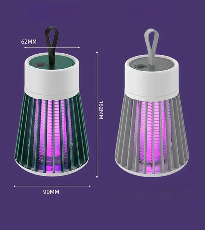 Electric Shock Mosquito Lamp Waterproof Two-in-One Bug Zapper For Bedroom Outdoor Use