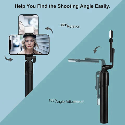 Premium Quality Multi Function Selfie Stick 4 in 1