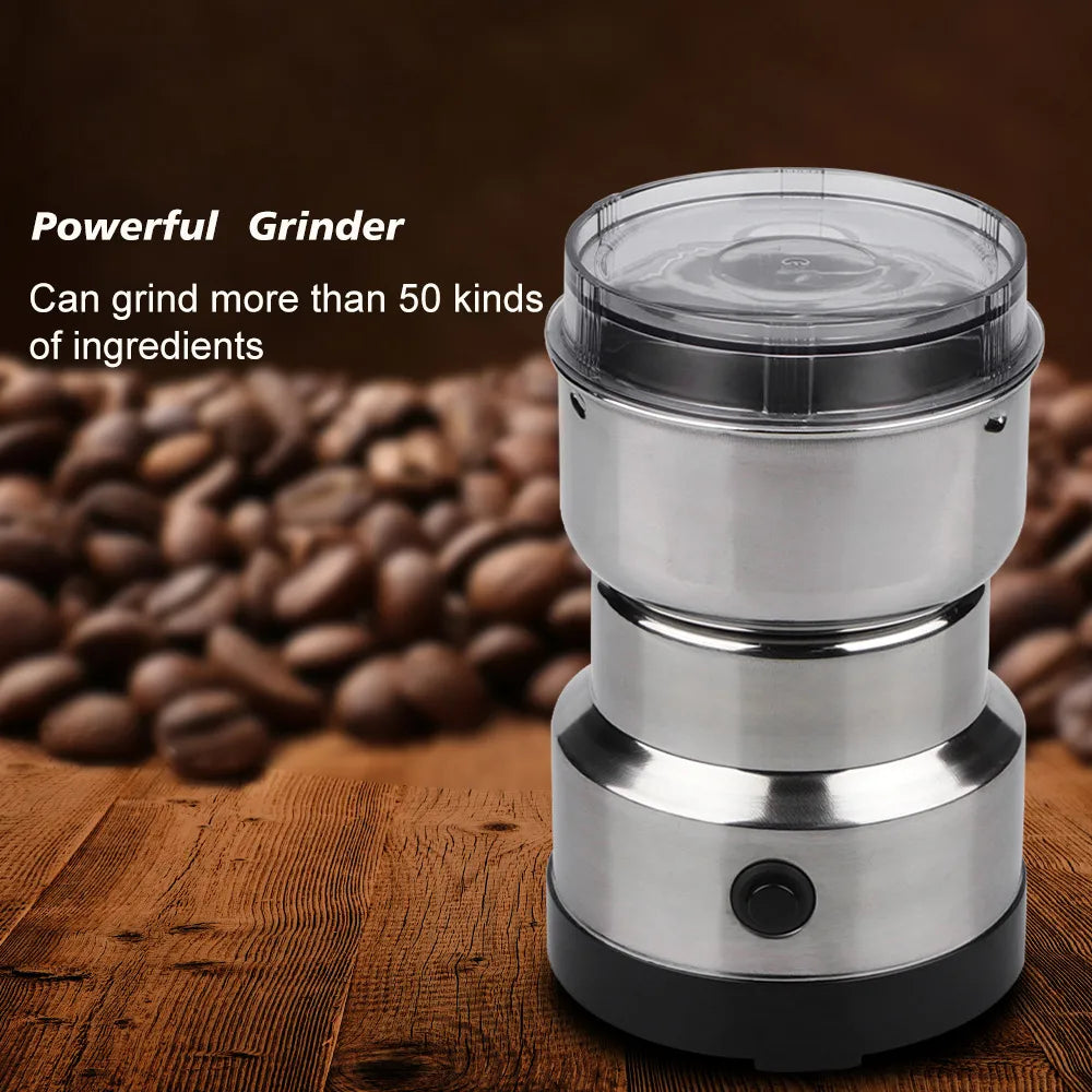 Mini Electric Grinder - Grinder Machine For Kitchen - Spice, Pepper, Coffee & Dry Masala